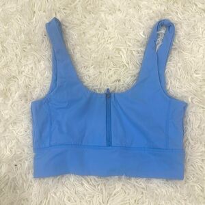 Cotton on athletic zip tank, size: S